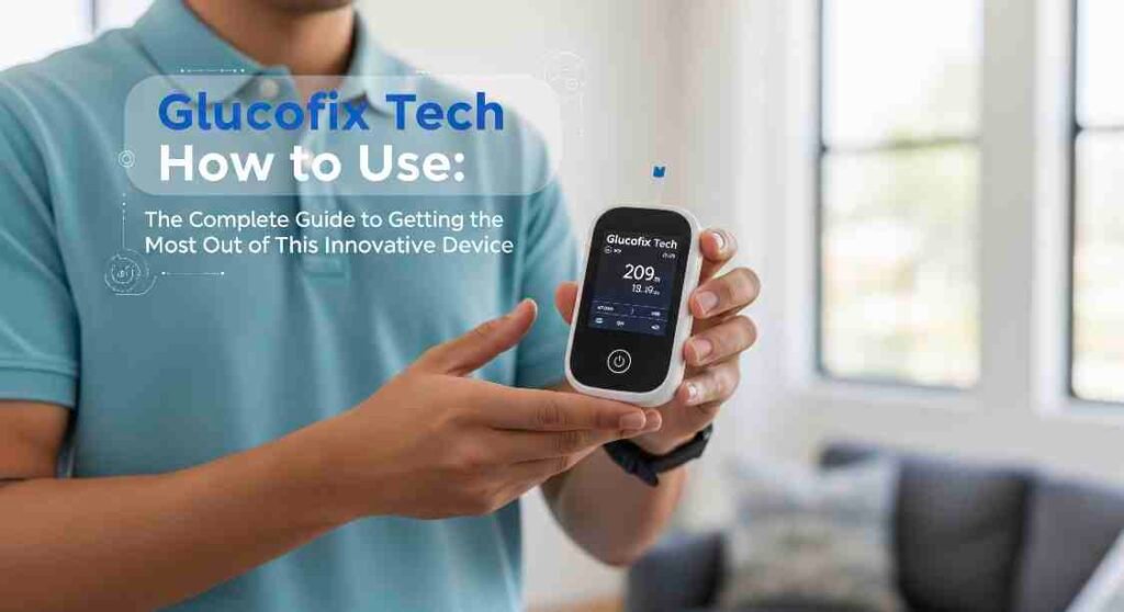 glucofix tech how to use