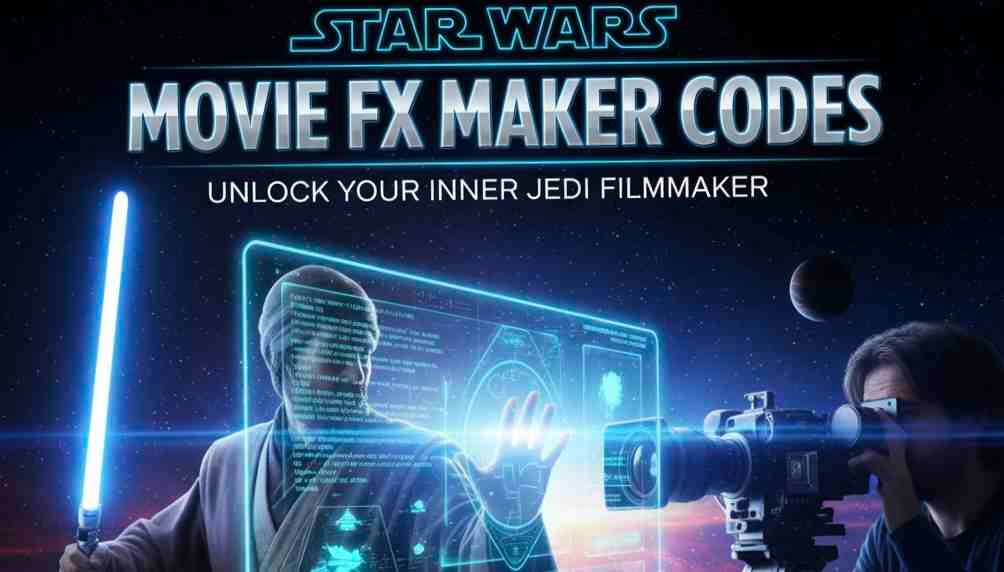 Star Wars Movie FX Maker Codes