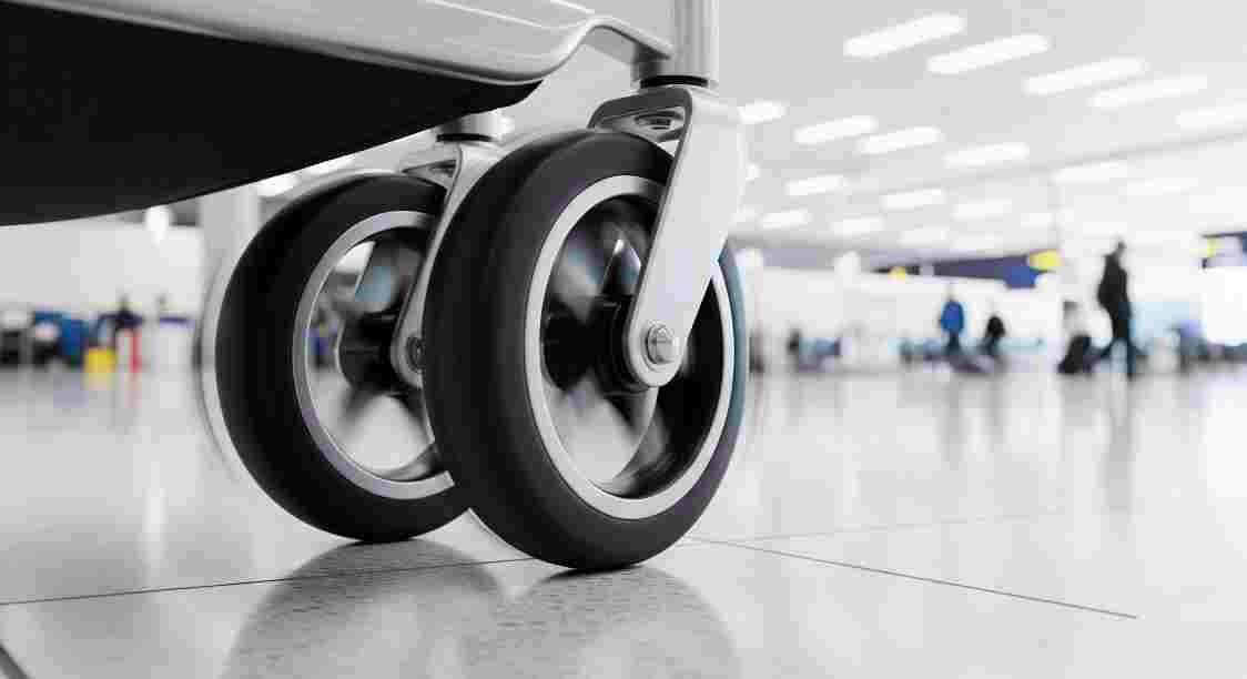 dual swivel front wheels